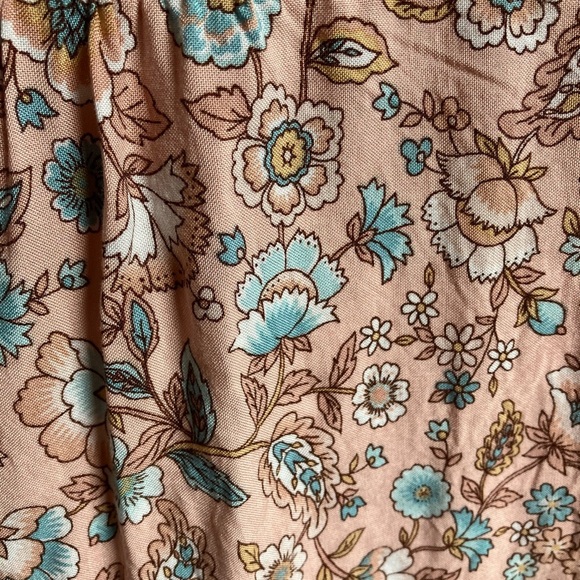 Floral Smocked Maxi Dress - Picture 4 of 6